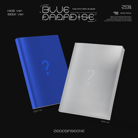 ZEROBASEONE [BLUE PARADISE] 5th Mini Album