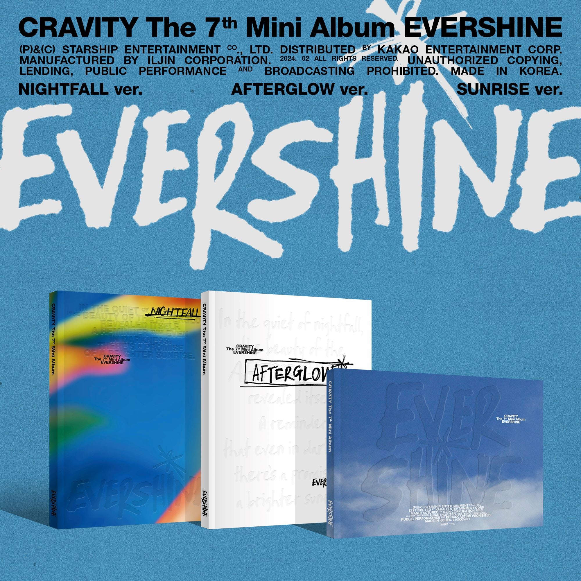 CRAVITY [EVERSHINE] 7th Mini Album