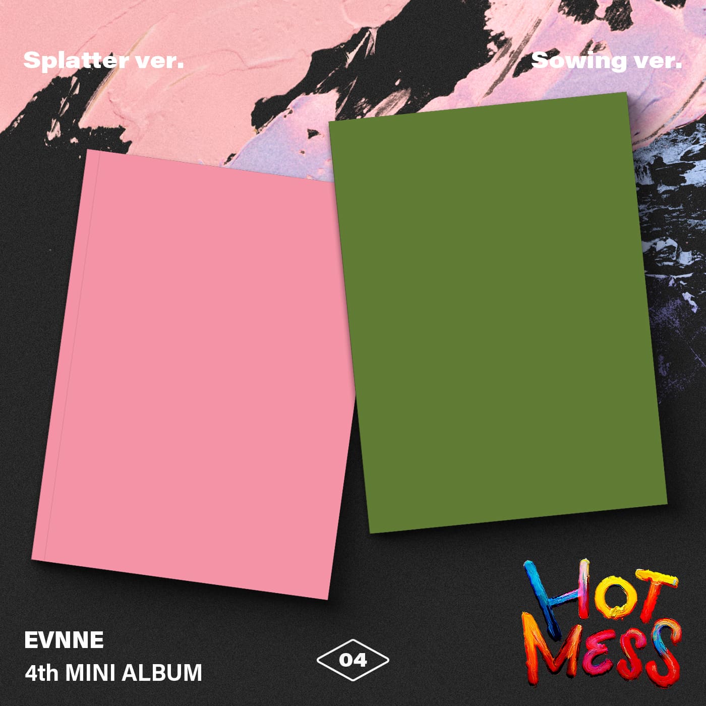 EVNNE [HOT MESS] 4th Mini Album