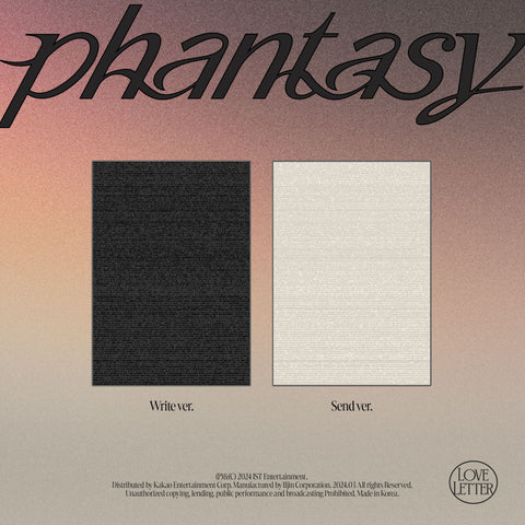 THE BOYZ [Phantasy_ Pt.3 Love Letter] 2nd Album Part.2