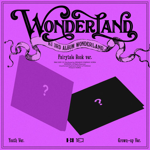 B.I [WONDERLAND] 3rd Album (Fairytale Book ver.)