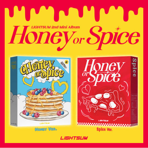 LIGHTSUM [Honey or Spice] 2nd Mini Album