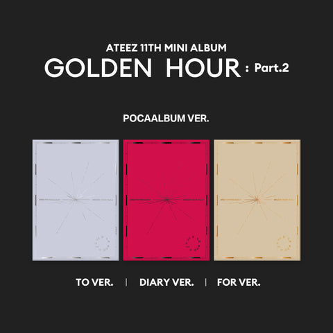 ATEEZ [GOLDEN HOUR : Part.2] 11th Mini Album (POCAALBUM)