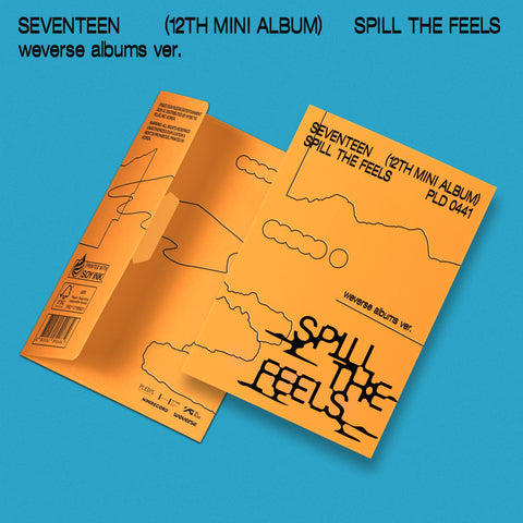 SEVENTEEN [SPILL THE FEELS] 12th Mini Album (Weverse Album ver.)