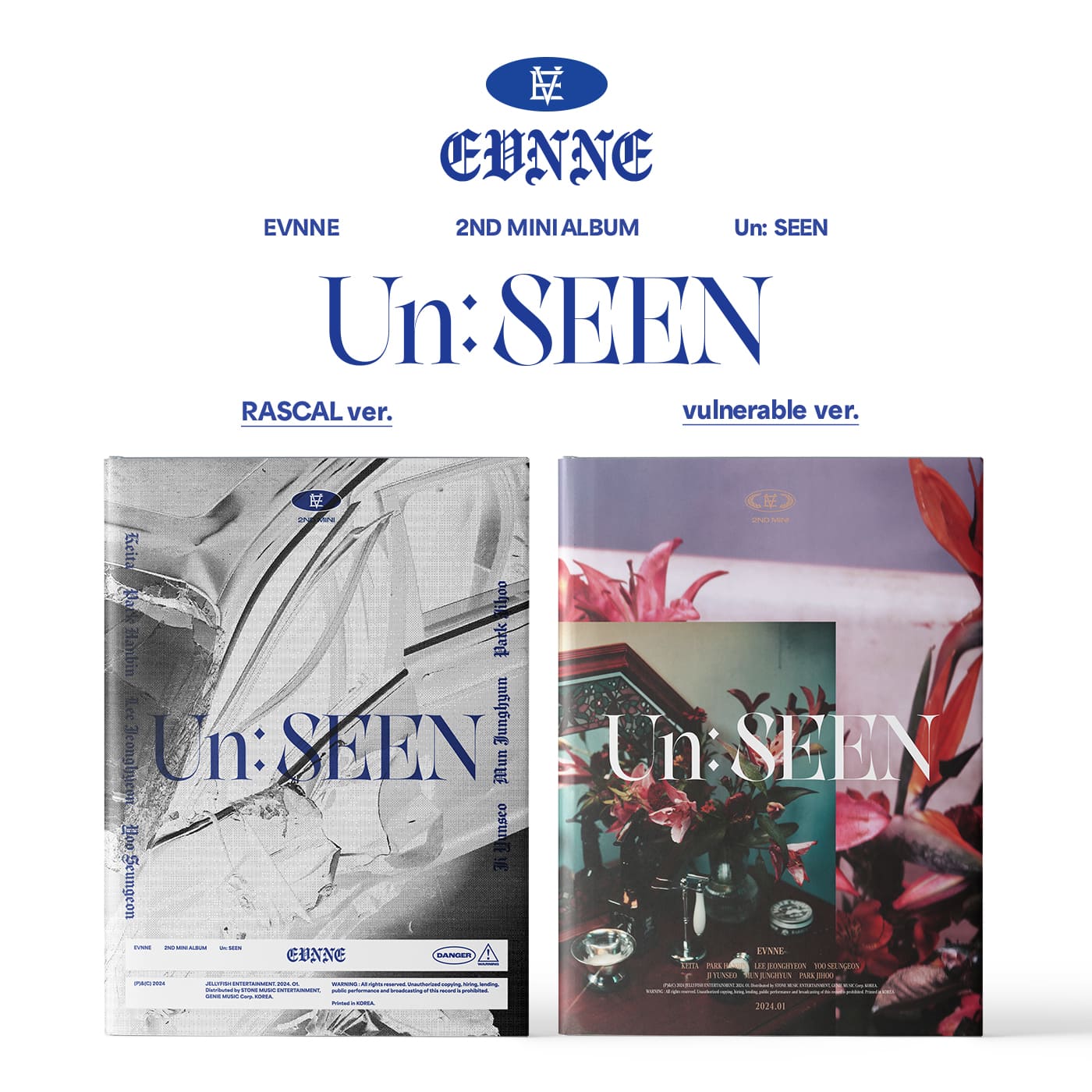 EVNNE [Un: SEEN] 2nd Mini Album