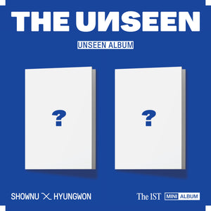 SHOWNU X HYUNGWON  [THE UNSEEN] 1st Mini Album (UNSEEN ALBUM; Limited Ver.)