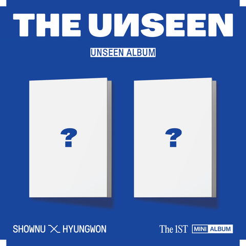 SHOWNU X HYUNGWON  [THE UNSEEN] 1st Mini Album (UNSEEN ALBUM; Limited Ver.)