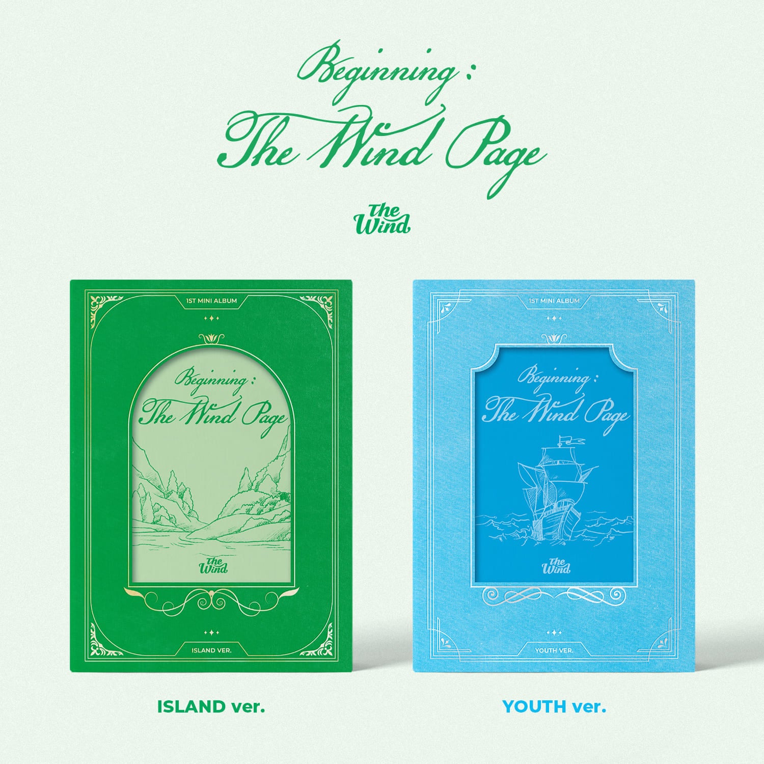 The Wind [Beginning : The Wind Page] 1st Mini Album