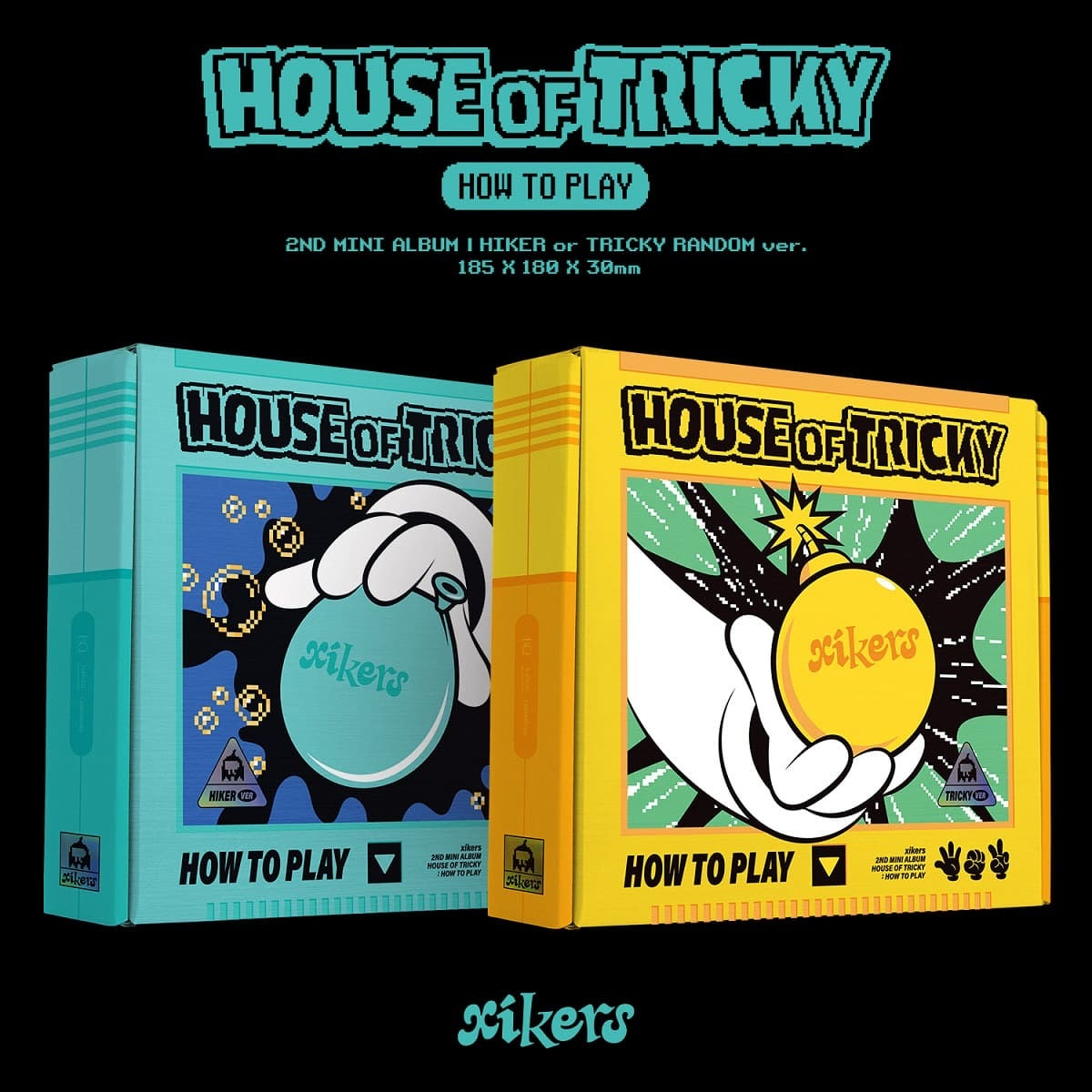 xikers [HOUSE OF TRICKY : HOW TO PLAY] 2nd Mini Album