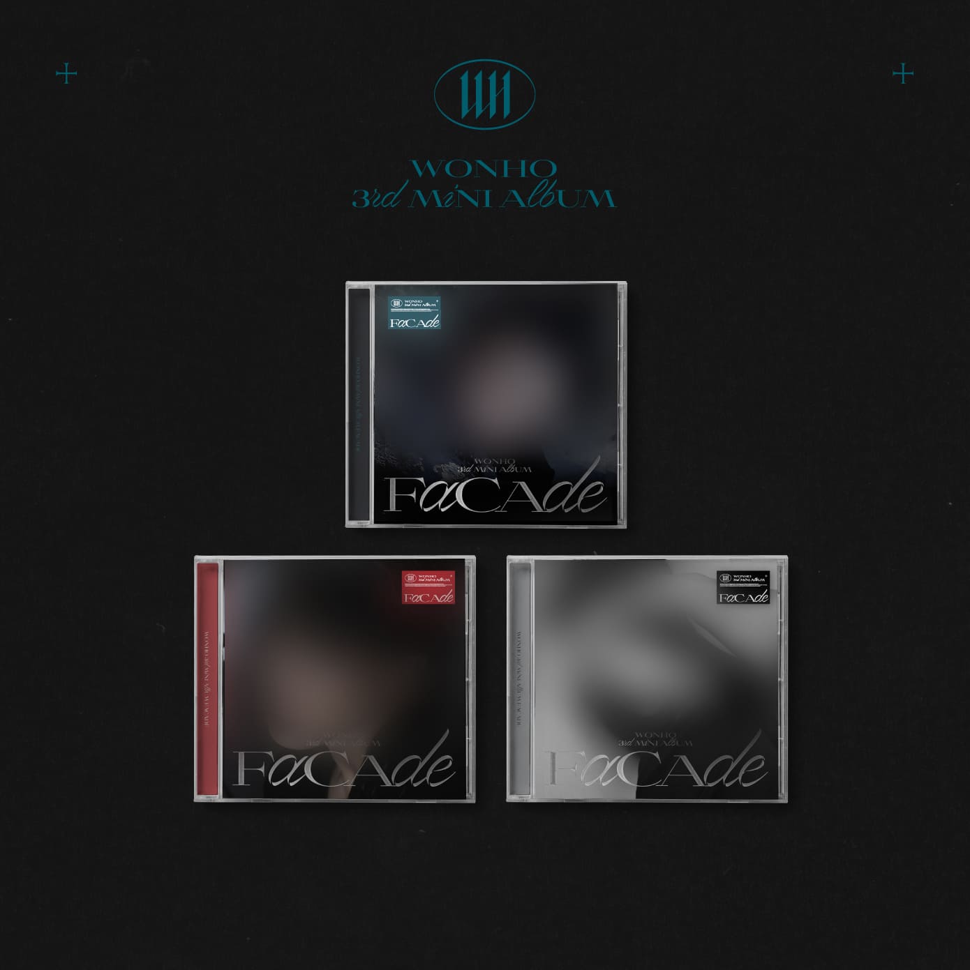 WONHO [FACADE] 3rd Mini Album (Jewel ver.)