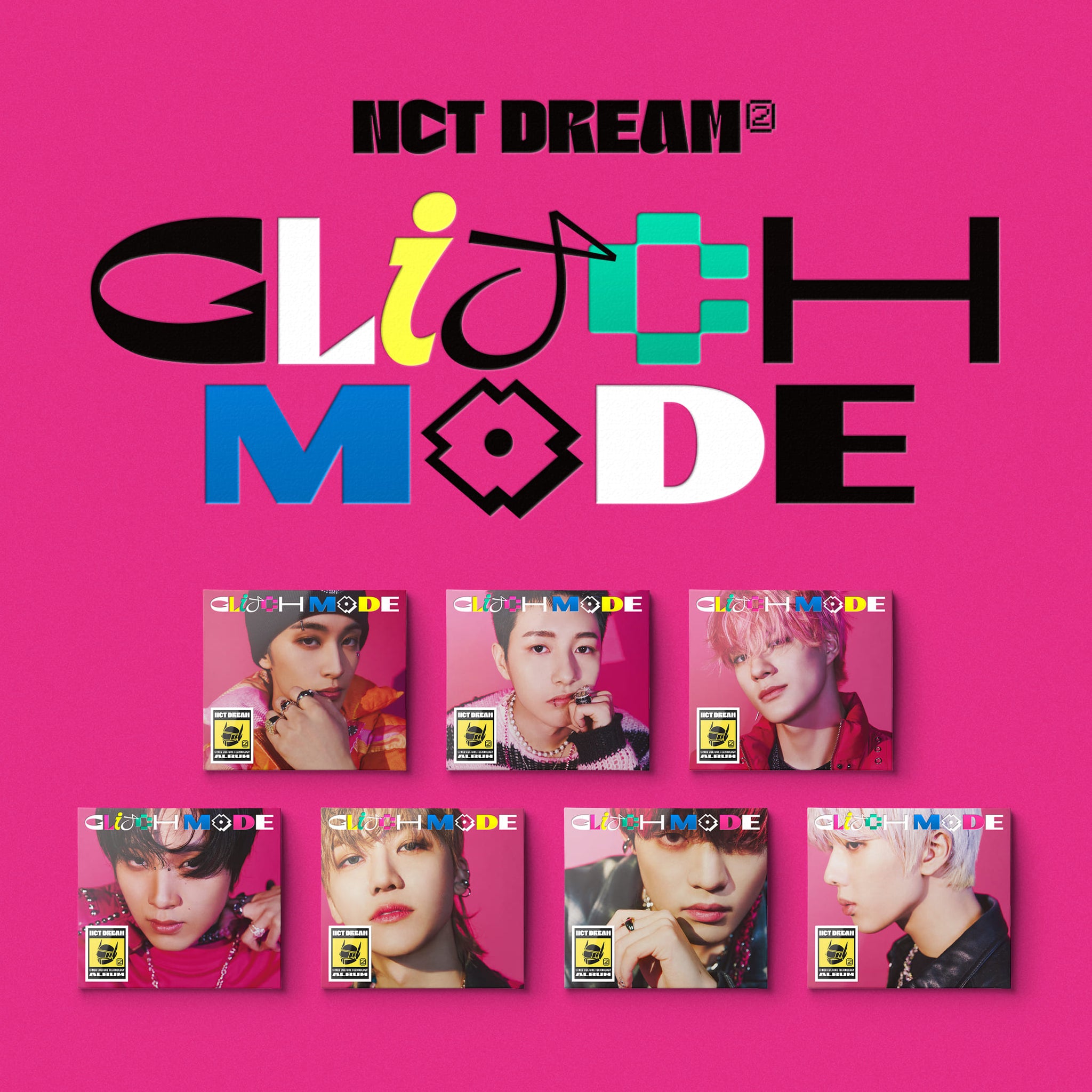 NCT DREAM [GLITCH MODE] 2nd Album (Digipack Ver.)