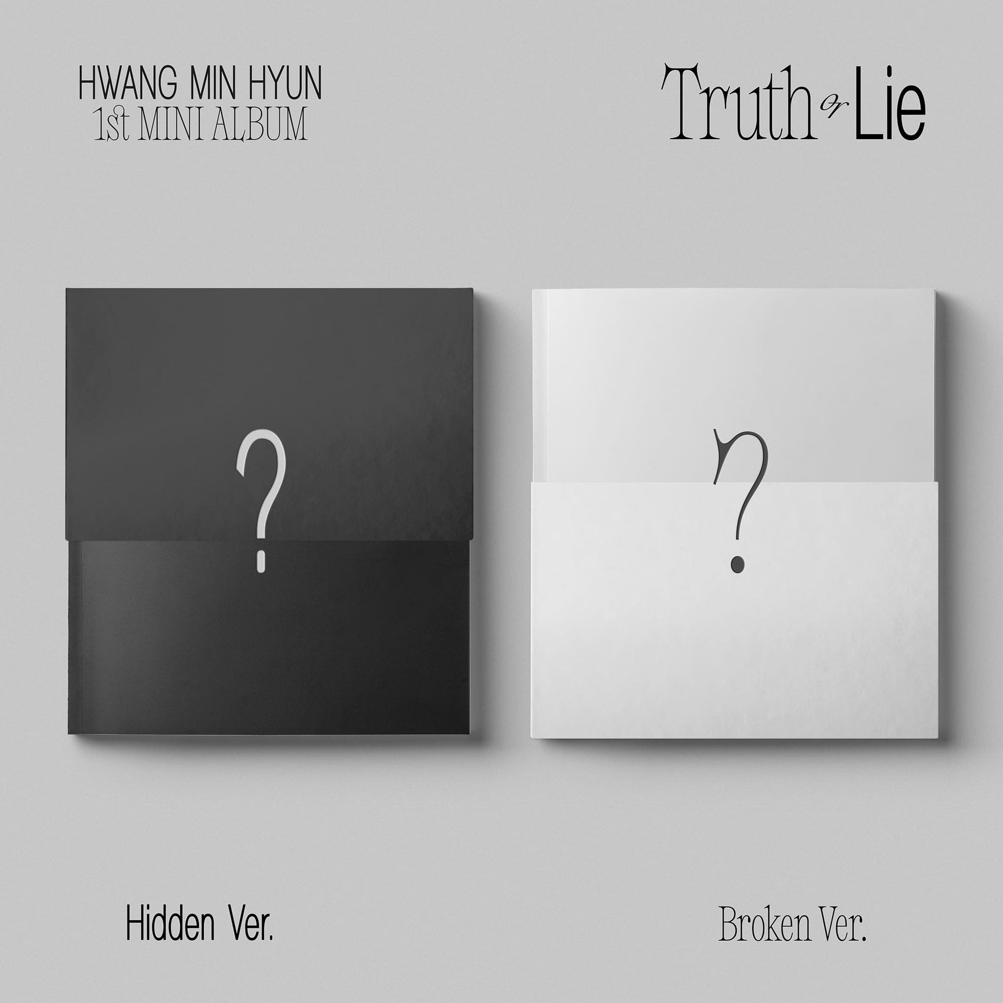 HWANG MIN HYUN [Truth or Lie] 1st Mini Album