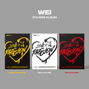 WEi [Love Pt.2 : Passion] 5th Mini Album