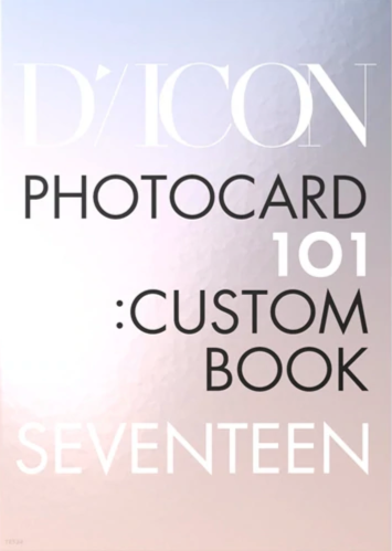 SEVENTEEN Dicon Photocard 101: Custom Book l My Choice is...SEVENTEEN since 2021 (in Seoul)