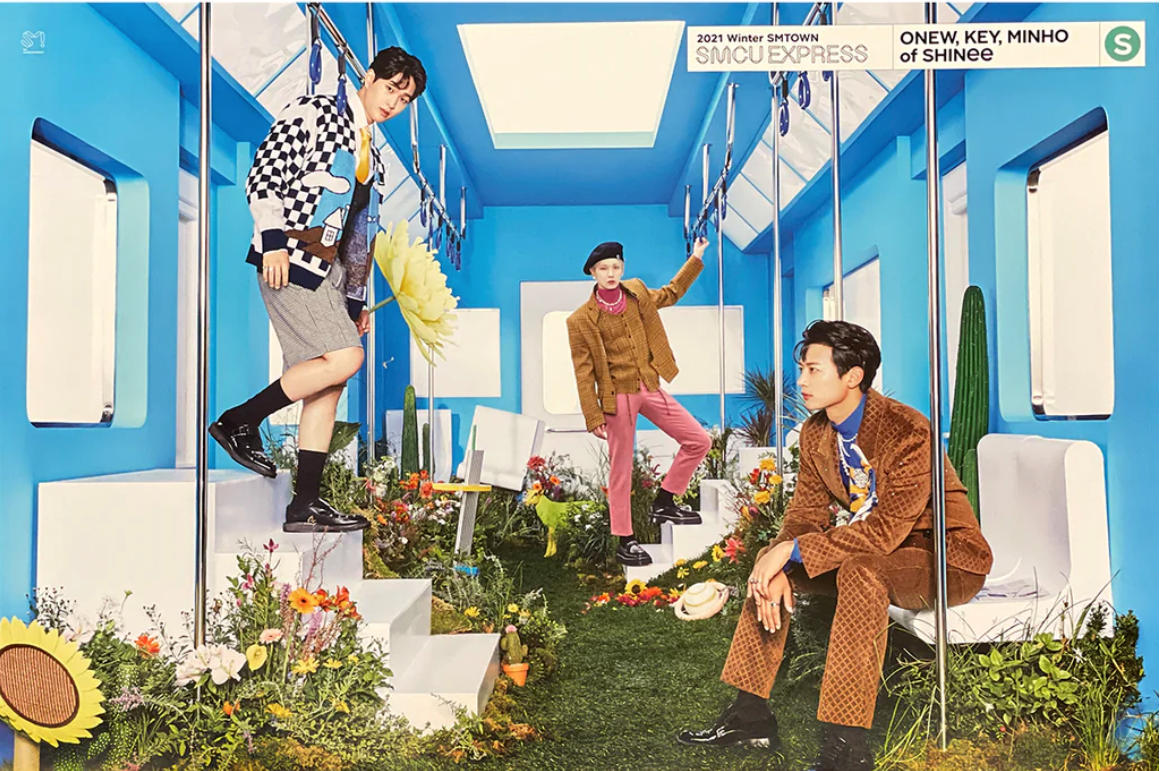 SHINee [2021 Winter SMTown: SMCU Express] - Poster ONLY