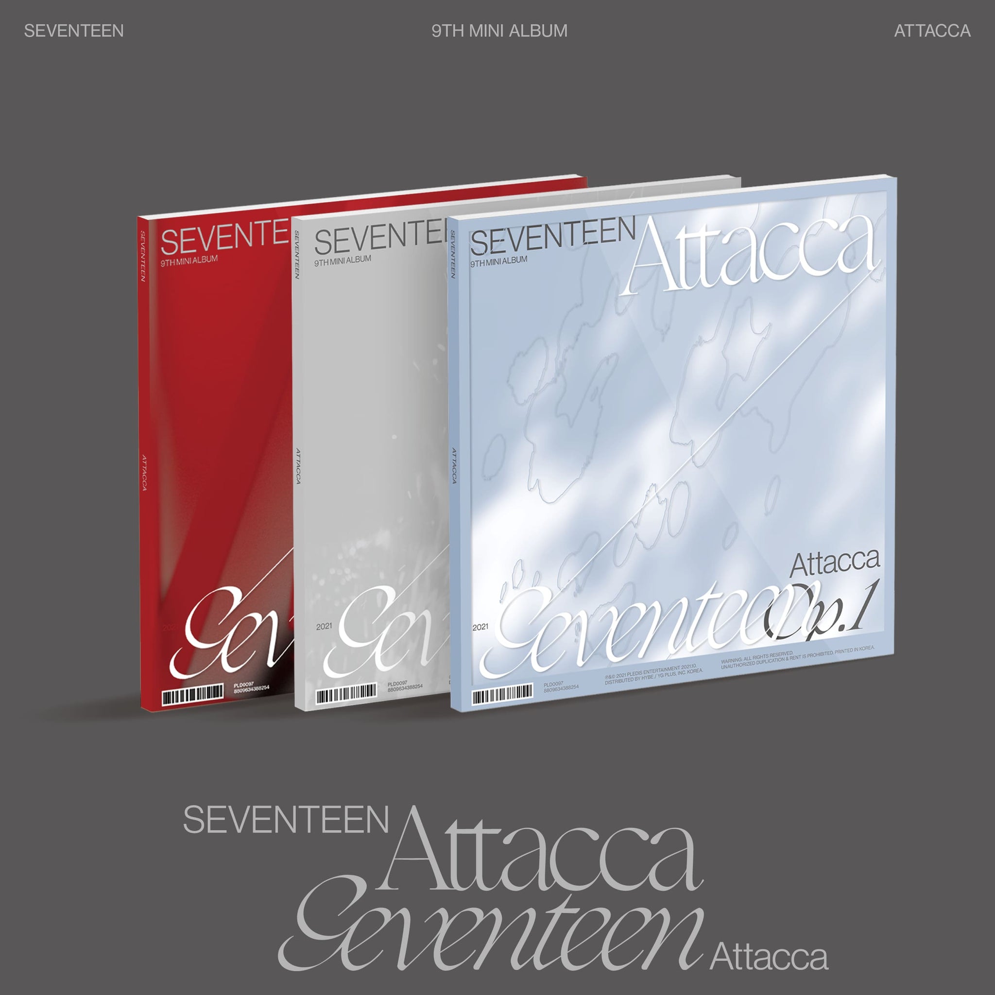 SEVENTEEN [Attacca] 9th Mini Album