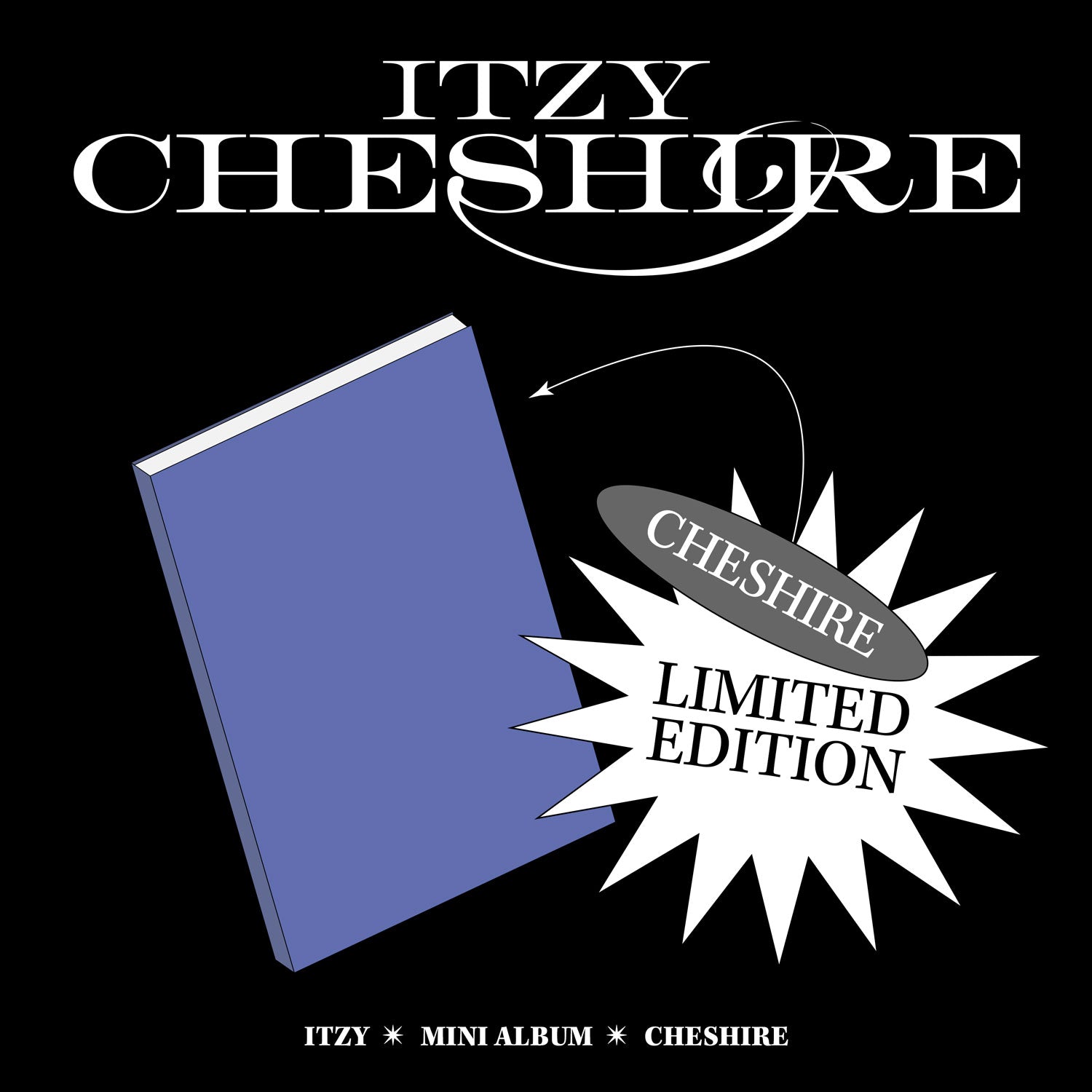 ITZY [CHESHIRE] Mini Album (LIMITED EDITION)