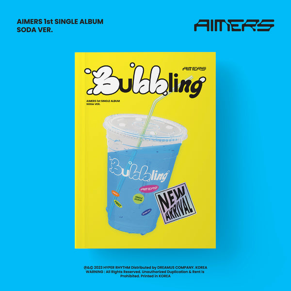 AIMERS [Bubbling] 1st Single Album