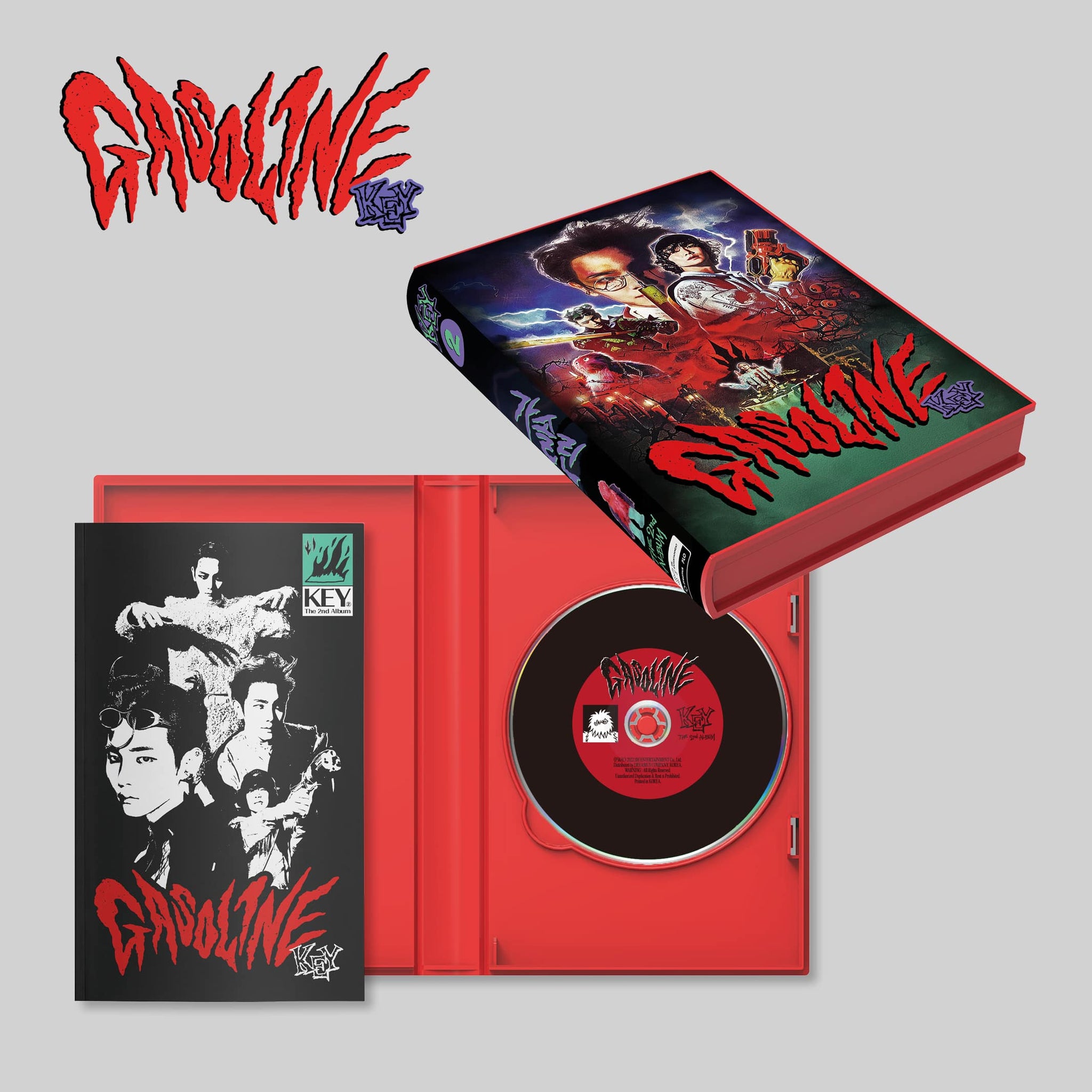 KEY [Gasoline] 2nd Album (VHS Ver.)