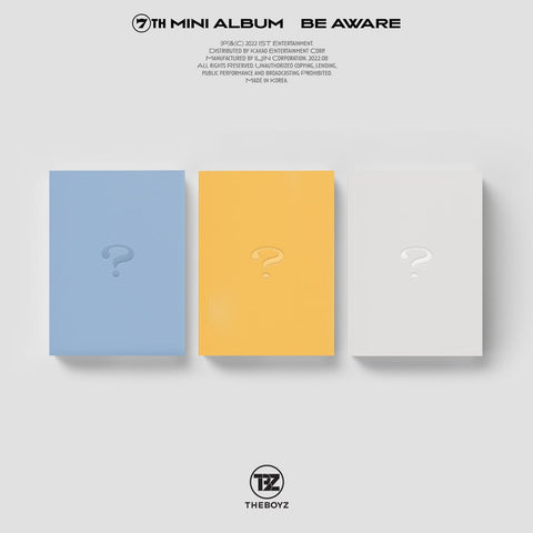 THE BOYZ [BE AWARE] 7th Mini Album
