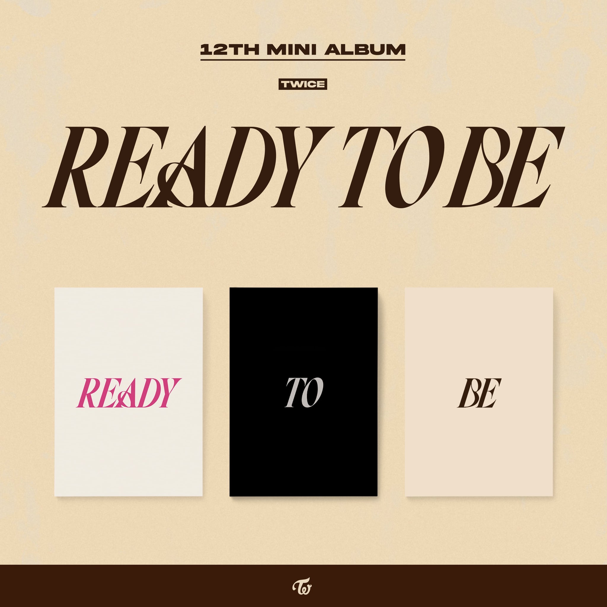 TWICE [READY TO BE] 12th Mini Album